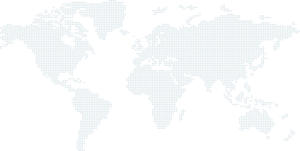Map showing HostFinch server regions in the United States and Europe