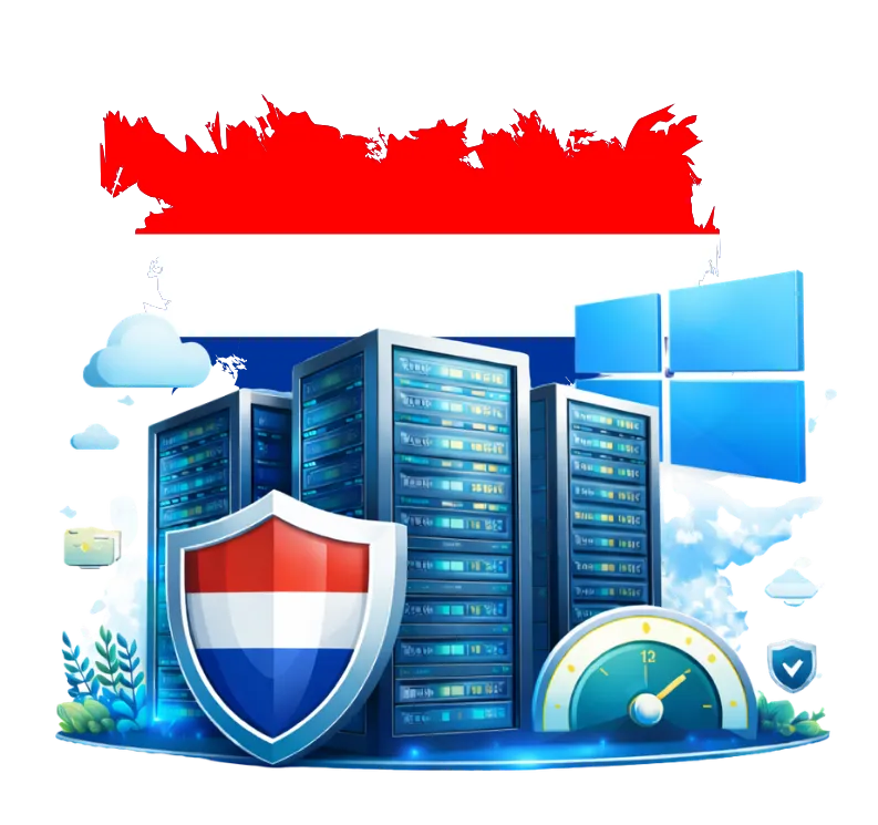 HostFinch Netherlands Windows VPS hosting with Windows Server and RDP access, 99.95% uptime target and DDoS protection