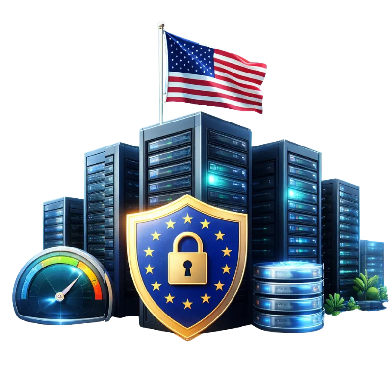 HostFinch USA Dedicated Servers: bare-metal servers with dedicated CPU, NVMe storage and DDoS protection